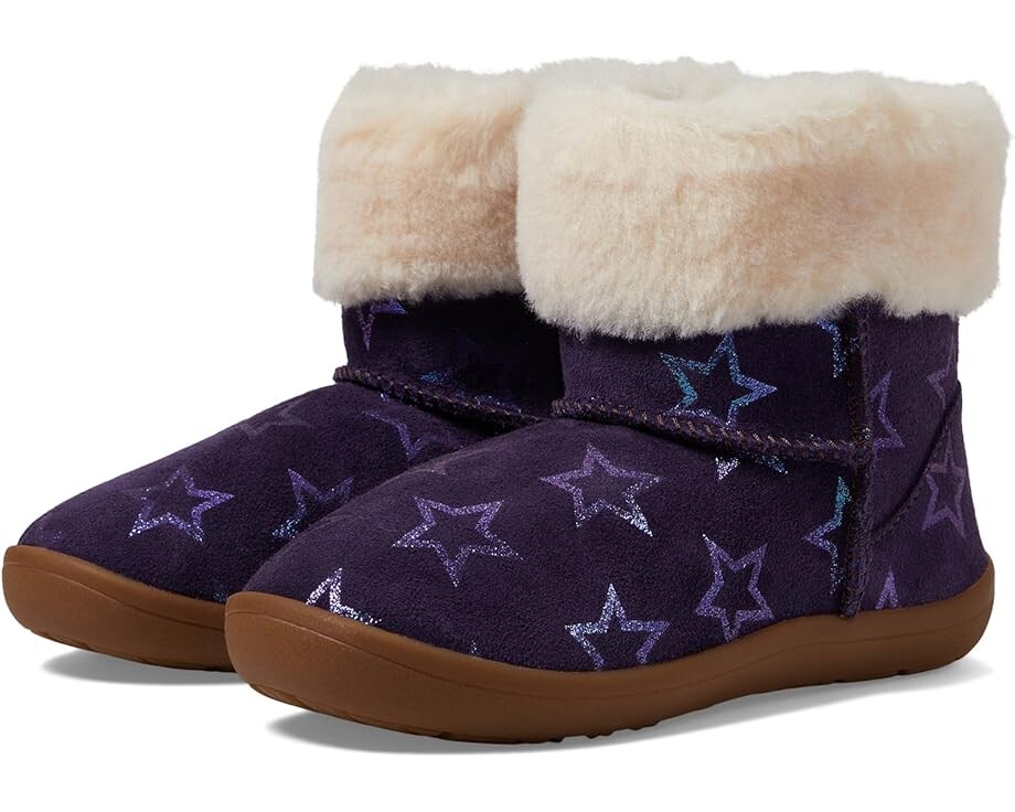 

Ботинки UGG Kids Sammie Iridescent Stars, цвет Nightshade/Purple Iridescent