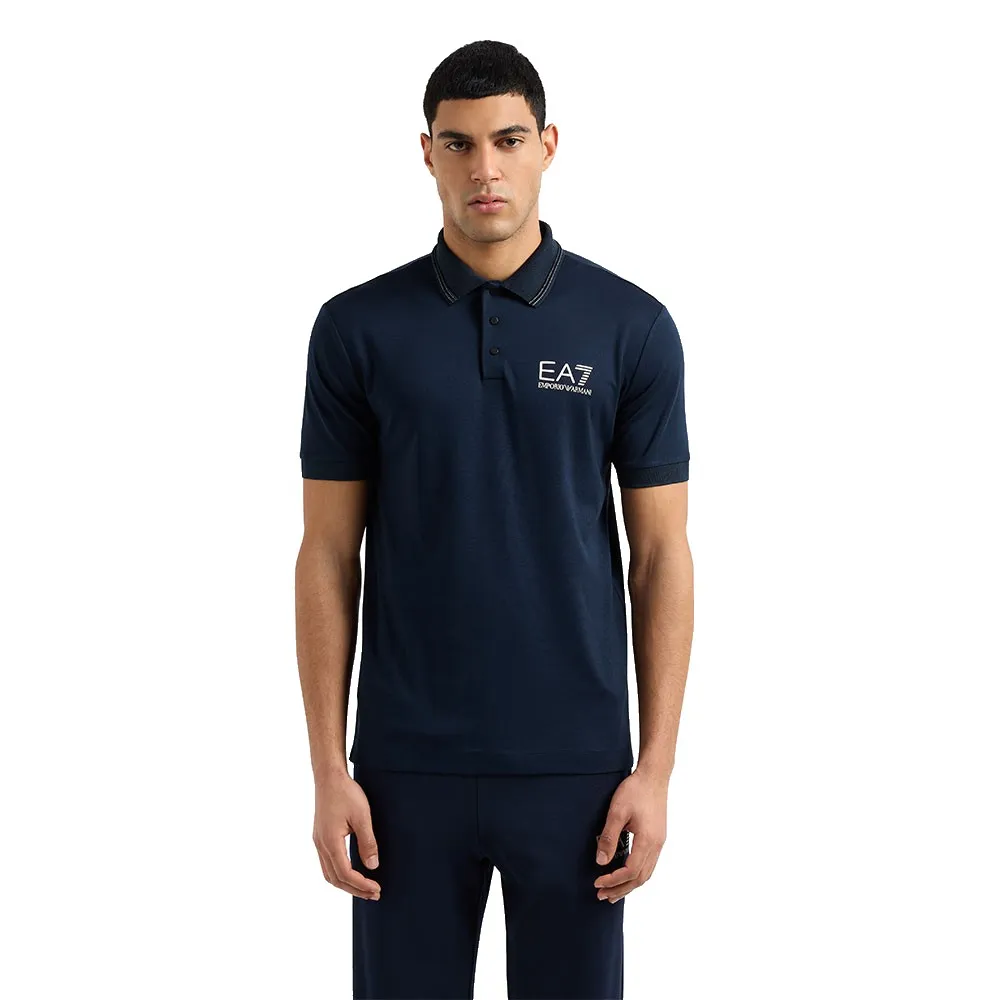 

Поло с коротким рукавом EA7 EMPORIO ARMANI 7M000300_AF13739, синий