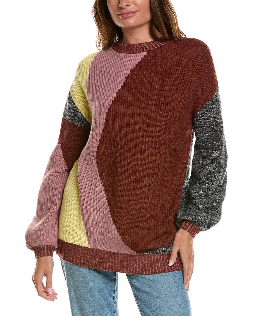 

Свитер Diane von Furstenberg Marc из смесовой шерсти, коричневый