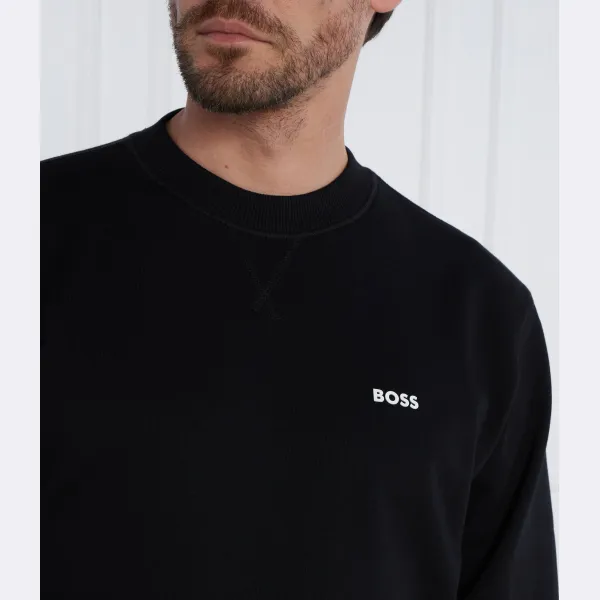 Толстовка из сетки wemetamesh стандартного кроя Boss, черный — фото 4