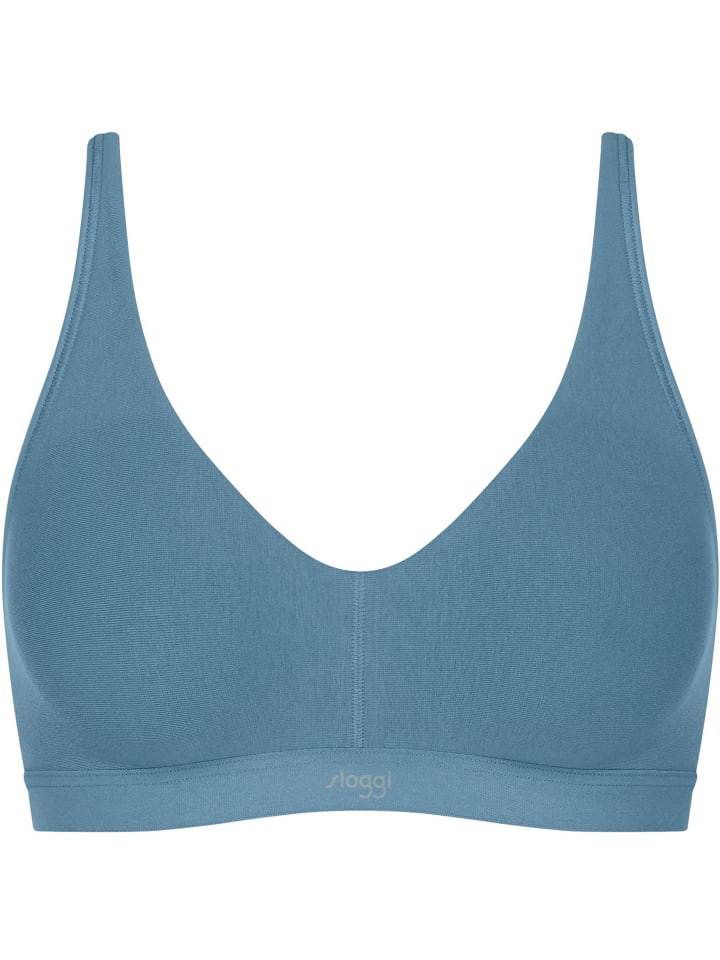 

Бюстгальтер на косточках Sloggi, цвет provincial blue