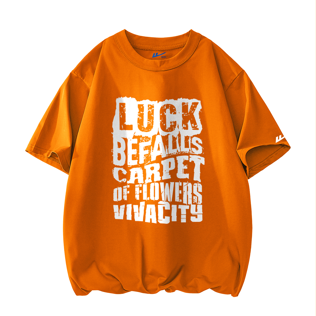 

Футболка Unisex Crew Neck Moderate Heavyweight WARRIOR, оранжевый (heavyweight and 100% cotton)