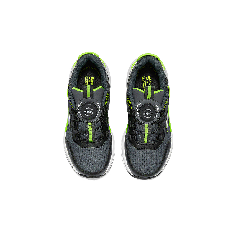 Низкие детские кроссовки для улицы для мальчиков Skechers Kids, серый — фото 4