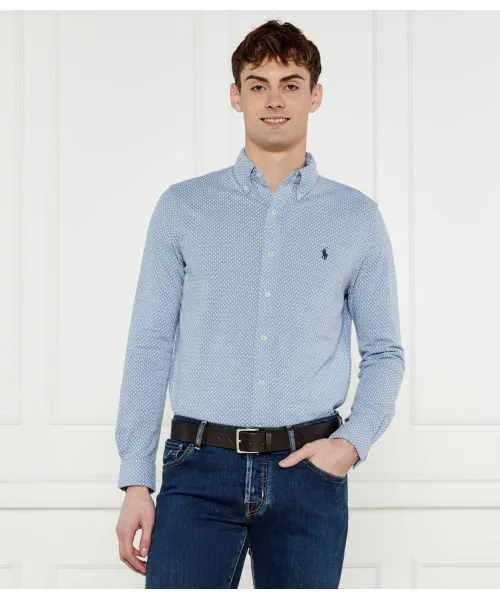

Рубашка Regular fit Polo Ralph Lauren, синий