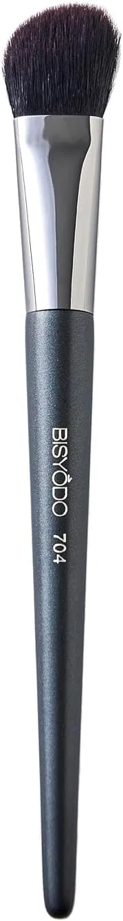 Кисть для теней угловая Bisyodo из серии Tsunugi, черная