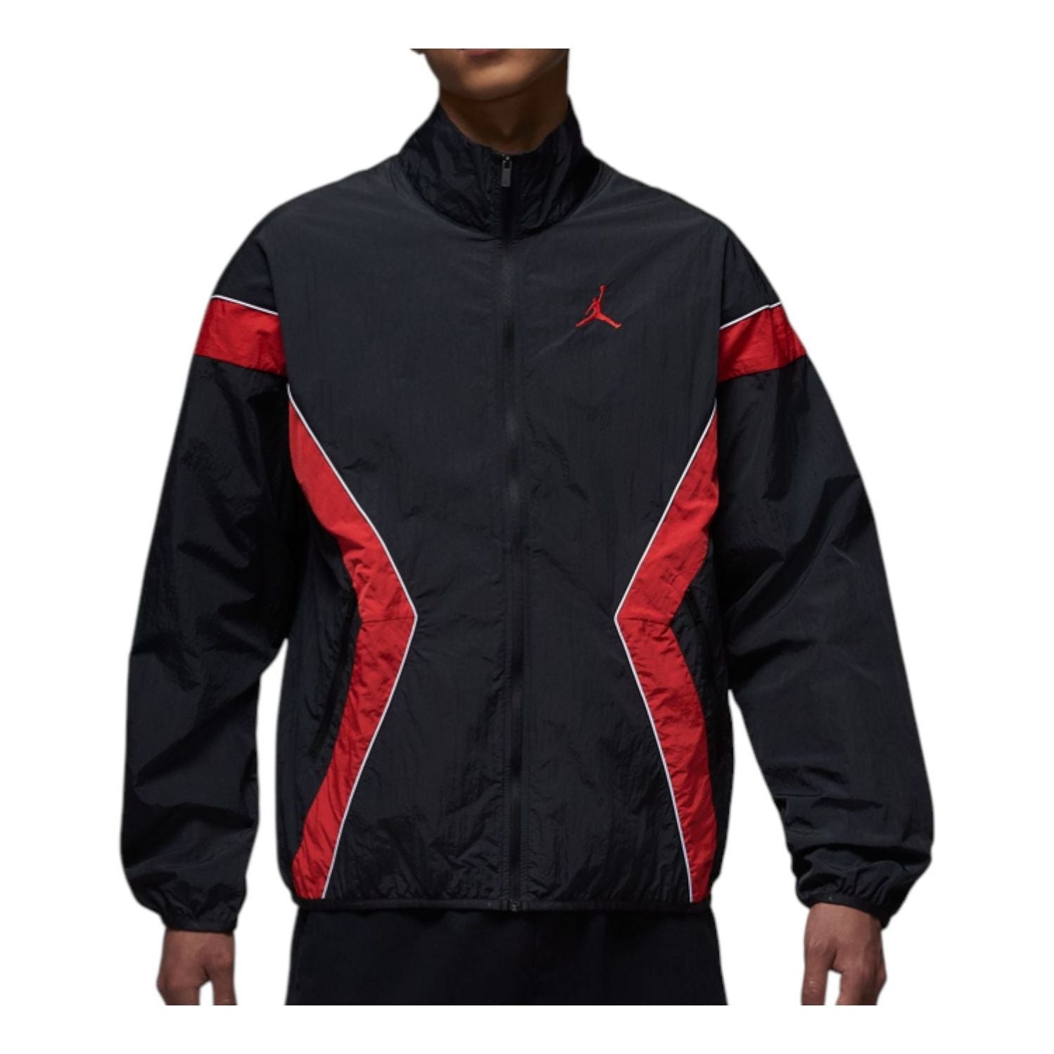 

Куртка Air Jordan Brooklyn Draft Jacket 'Black Gym Red'