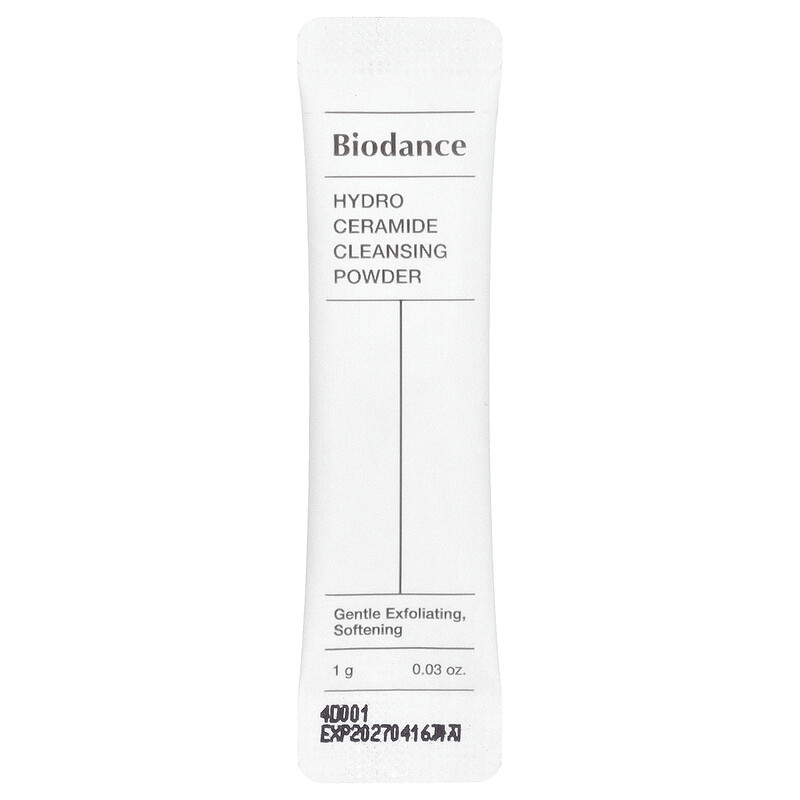 Biodance, Очищающая пудра Hydro Ceramide, 30 пакетиков по 1 г (0,03 унции) — фото 3