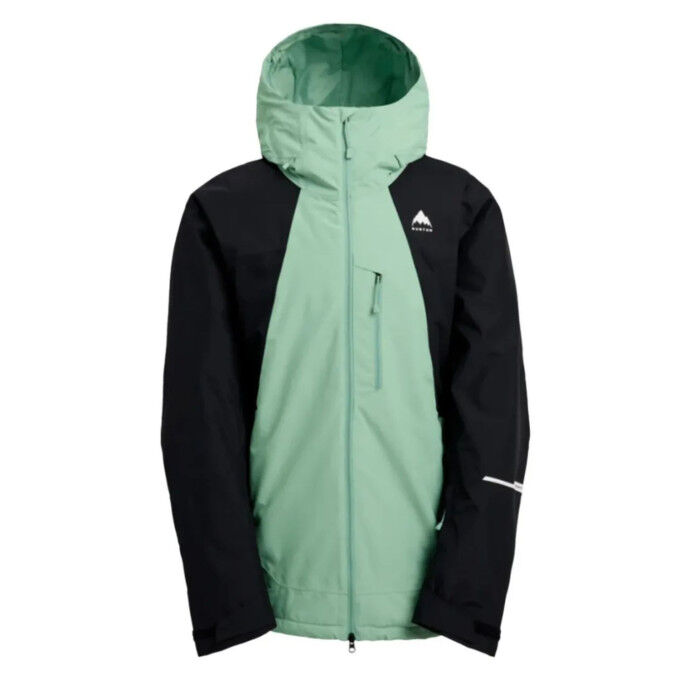 

Мужская водонепроницаемая куртка Burton Reserve 2L - мягкий шалфей/настоящий черный