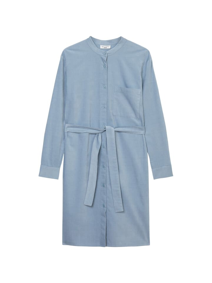 

Длинное платье Marc O'Polo DENIM Feincord regular, цвет petrol blue