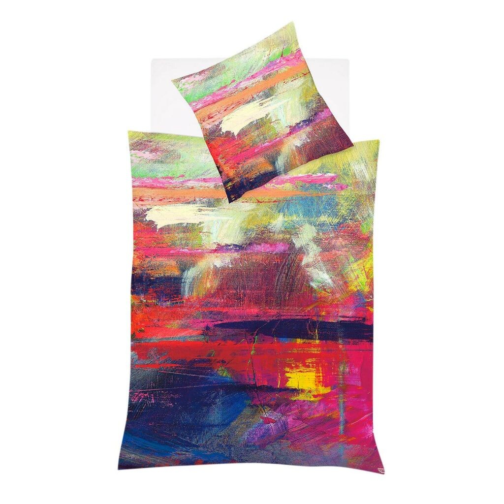 

Сатиновое постельное белье Fleuresse Mako Bed Art S Shrewsbury multicolor 135х200 см + 80х80 см