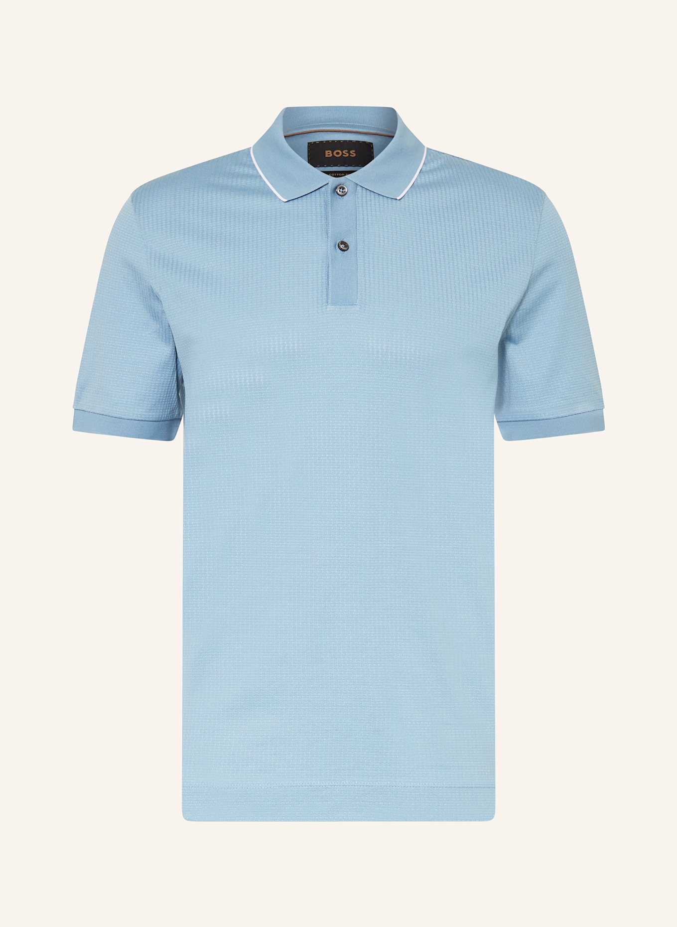 

Рубашка поло из джерси perry regular fit Boss, серый