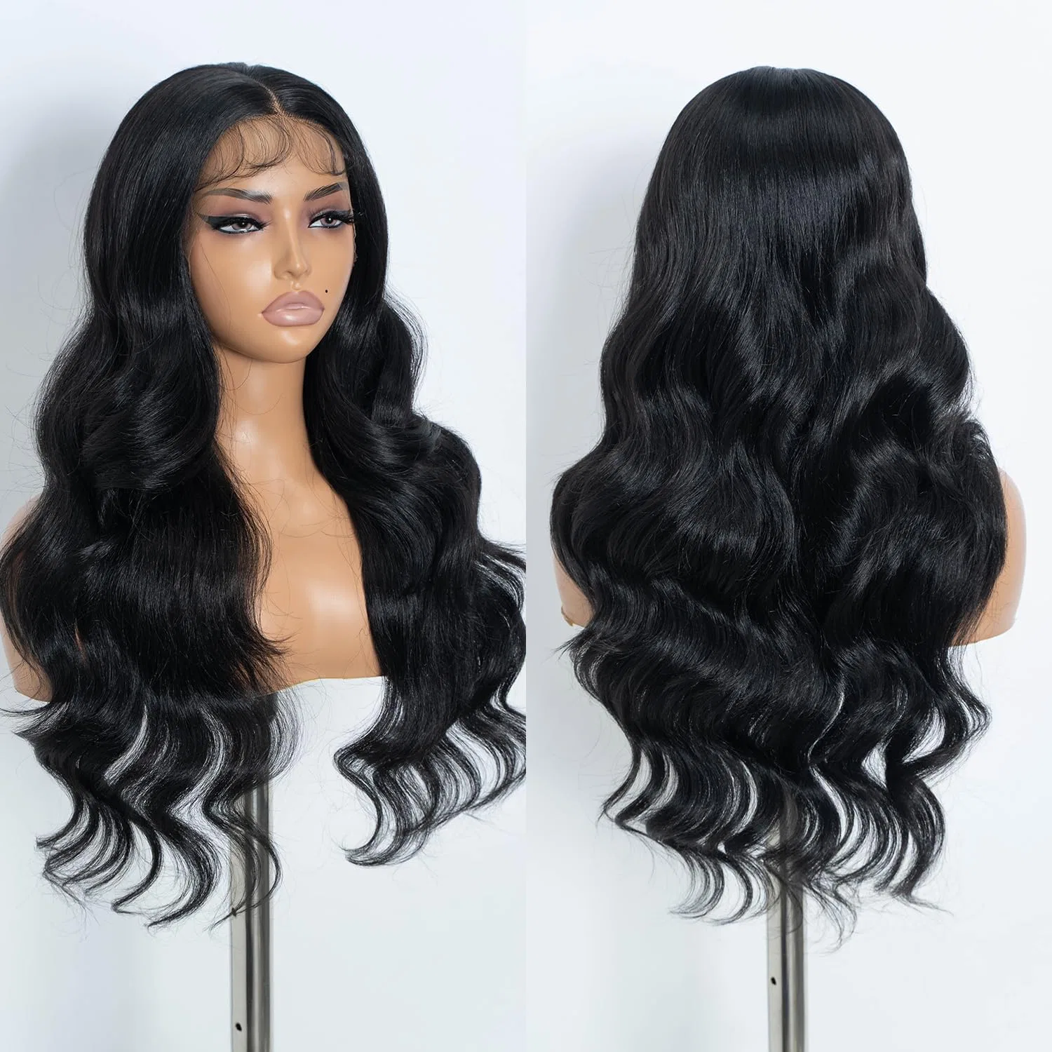 Длинный волнистый синтетический парик «Lace Front» от Style Icon Style Icon
