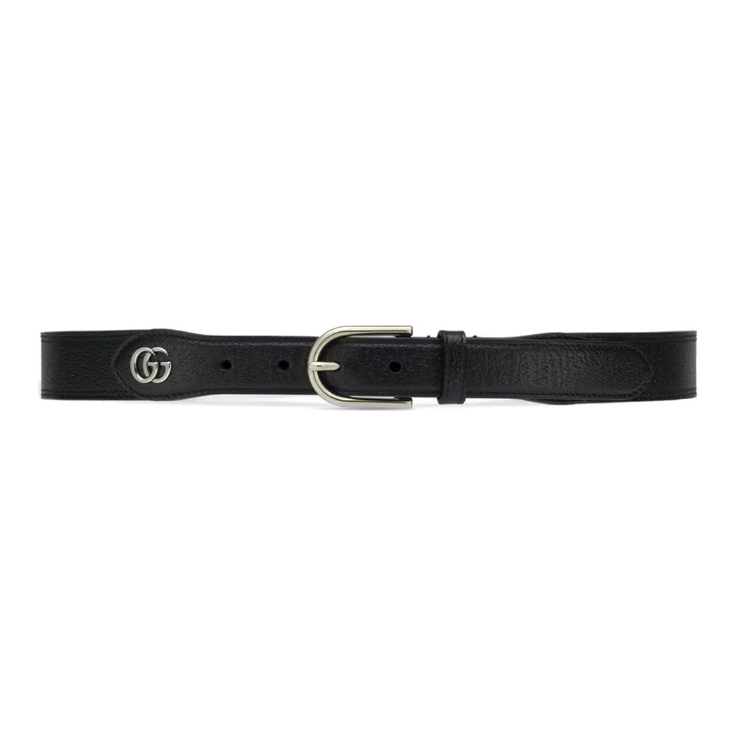 

GUCCI Кожаный мужской ремень черный шириной 3 см, Black