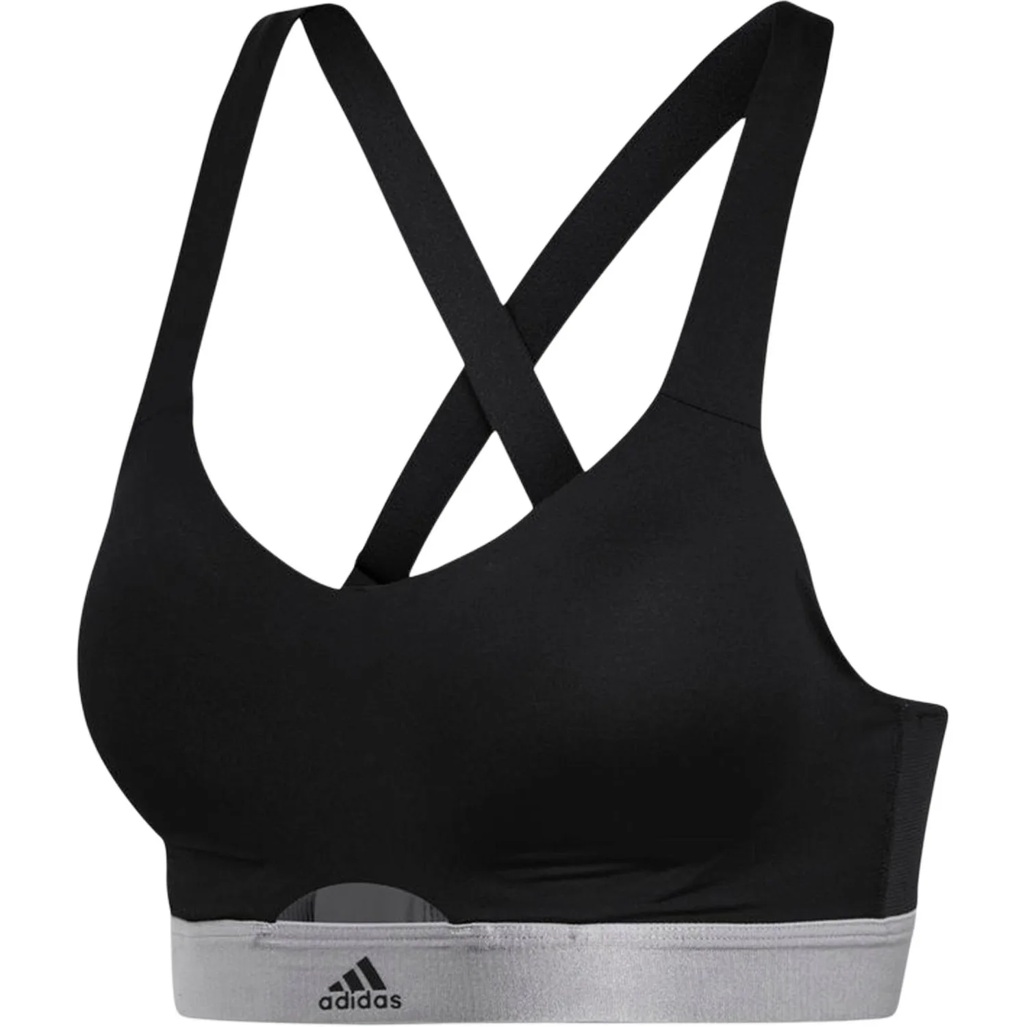 Adidas Спортивное белье женское черное/угольно-черное умеренное