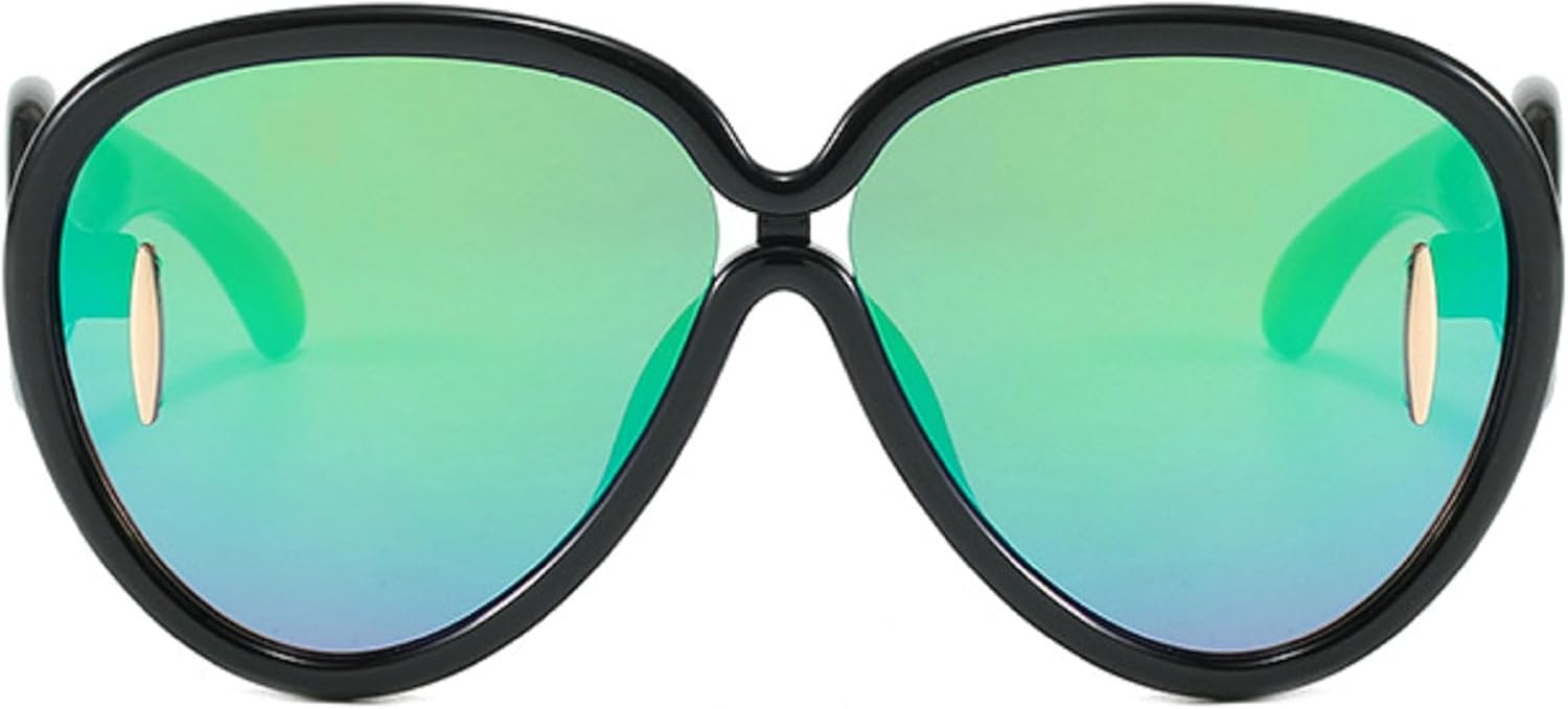 

Большие солнцезащитные очки в стиле панк с маской, для женщин и мужчин, в крупной оправе, 2024 год, роскошные круглые солнцезащитные очки для женщин, для занятий спортом на открытом воздухе, N45 mincl, C4