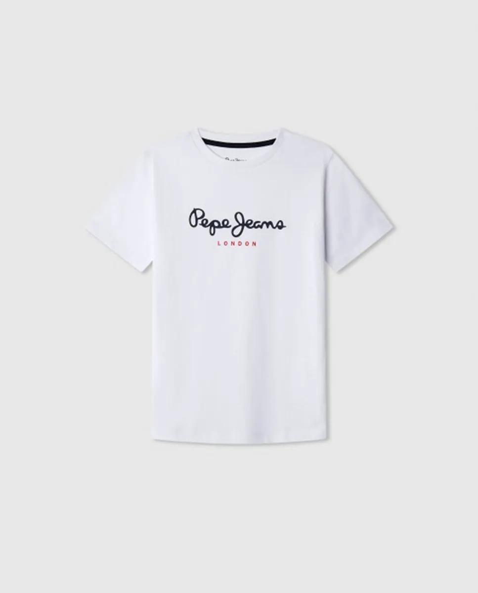 

Новая Арт детская футболка Pepe Jeans, военный зеленый