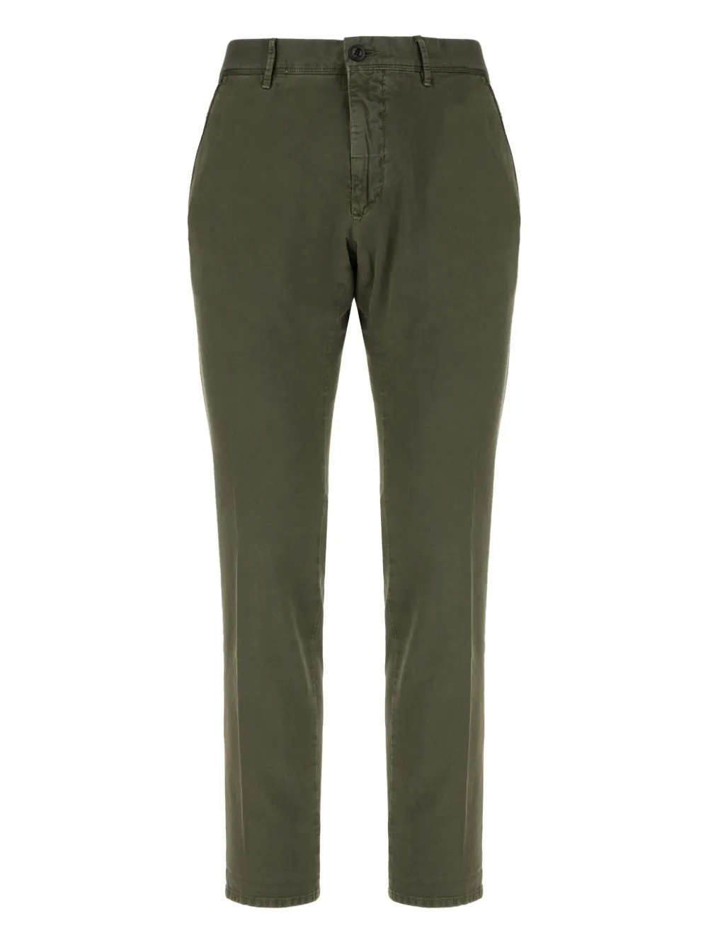 

Брюки прямого кроя Incotex, зеленый