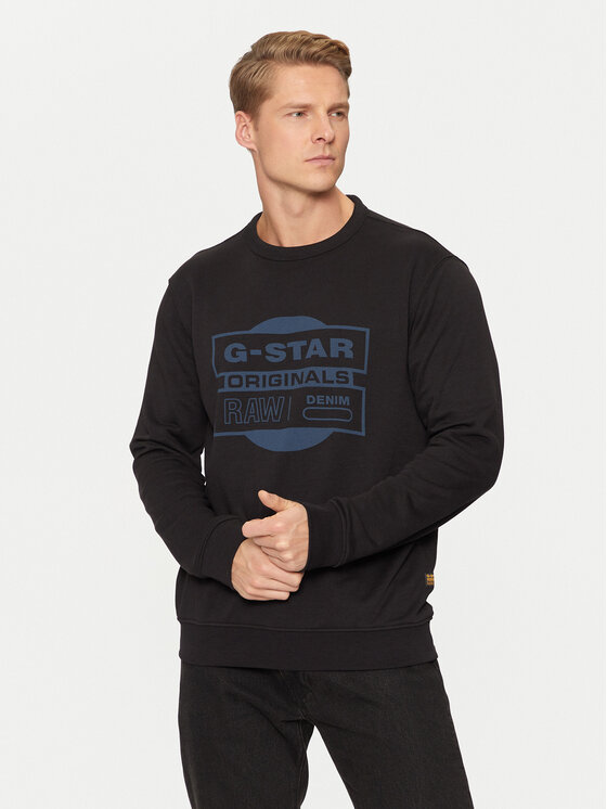 

Толстовка обычного кроя G-Star Raw, черный