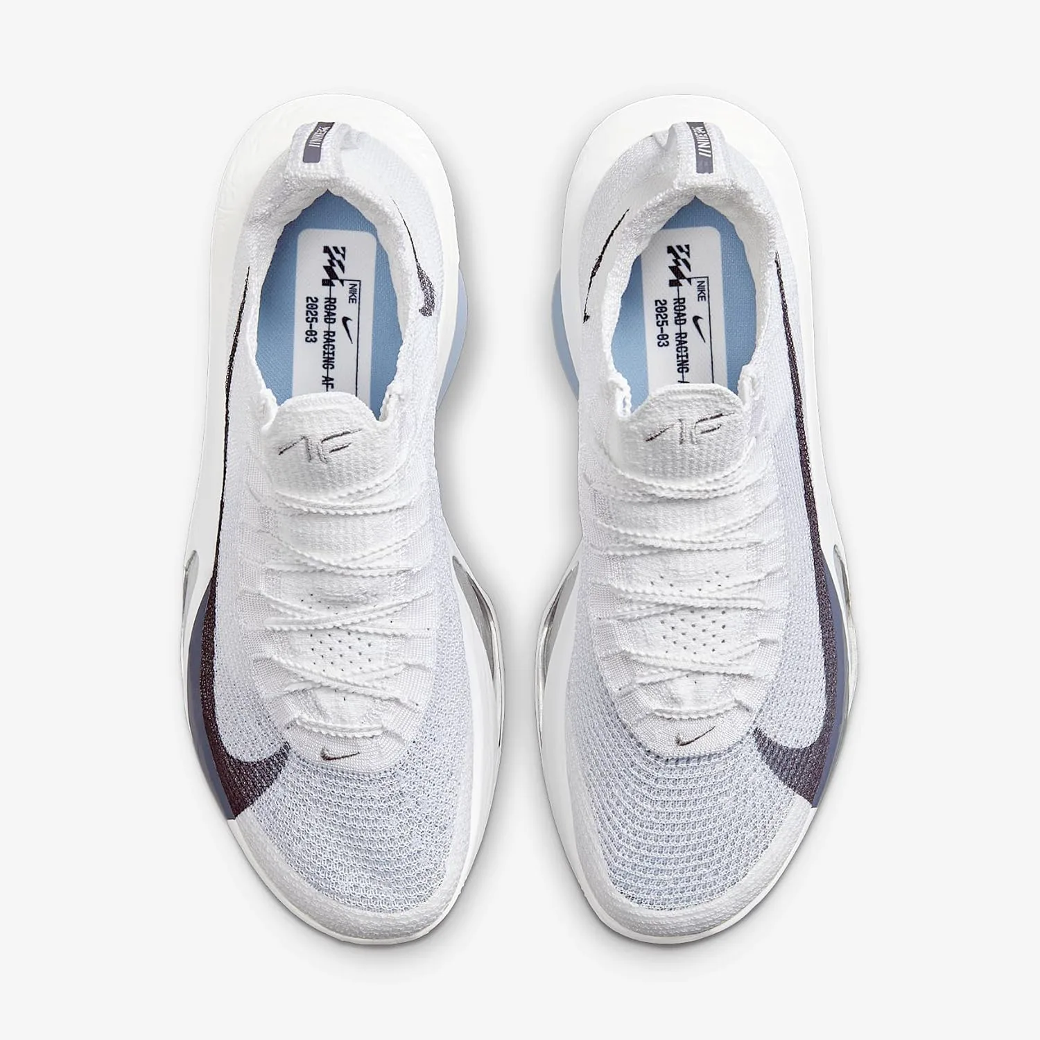 Мужские кроссовки для шоссе Nike Alphafly 3 от Nike для соревнований, белый/платиновый — фото 4