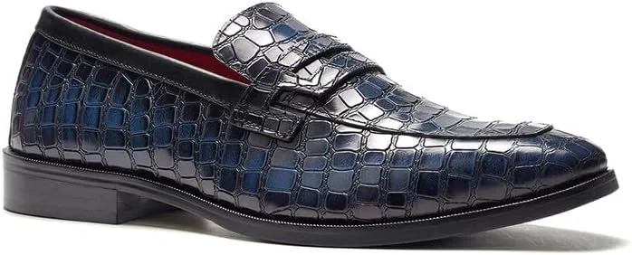 Лоферы Carlos Santana Nocturne Penny Loafer, темно-синий