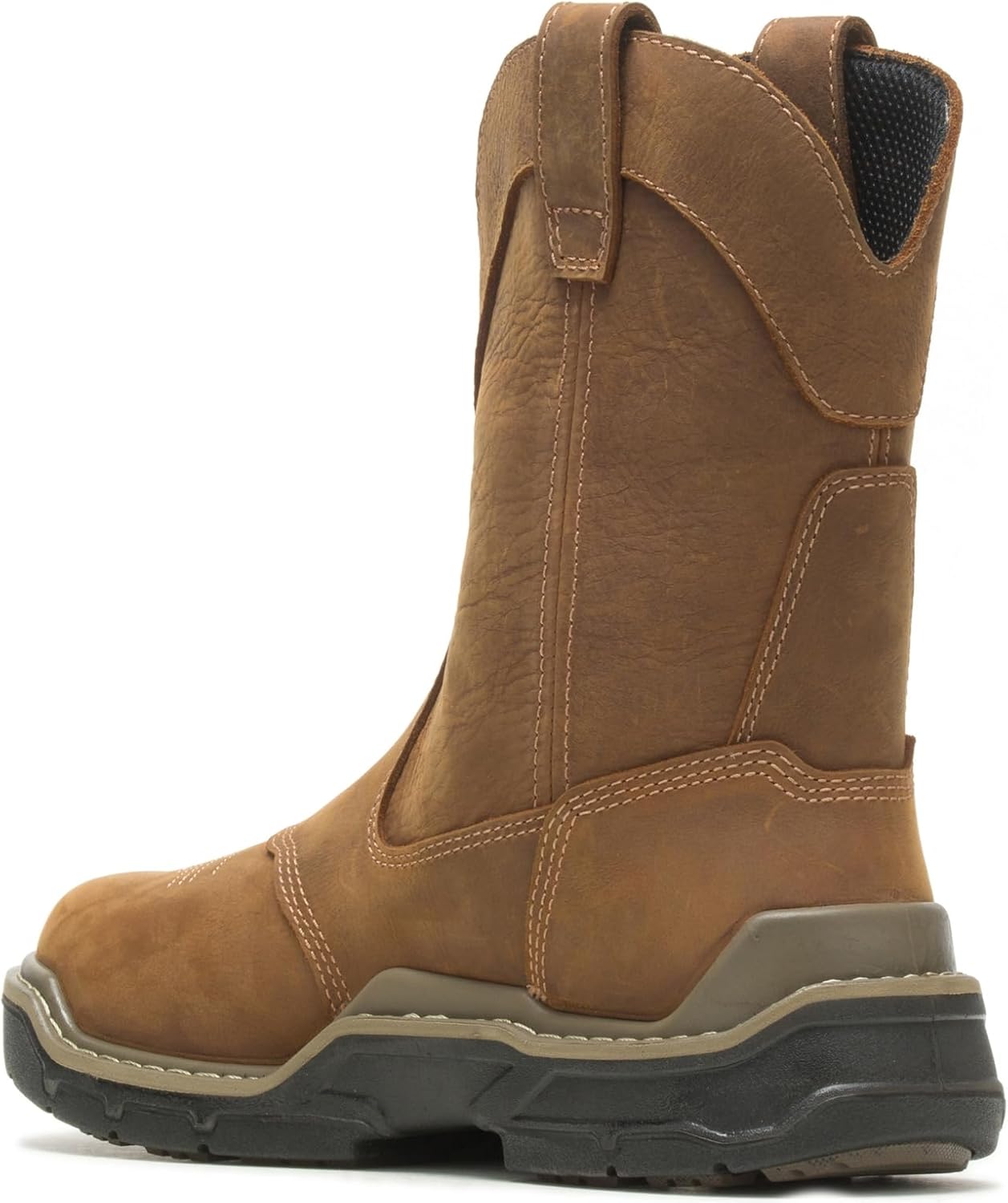 Мужские вездеходные сапоги Wolverine Raider DuraShocks Western CarbonMax Wellington, коричневый — фото 3