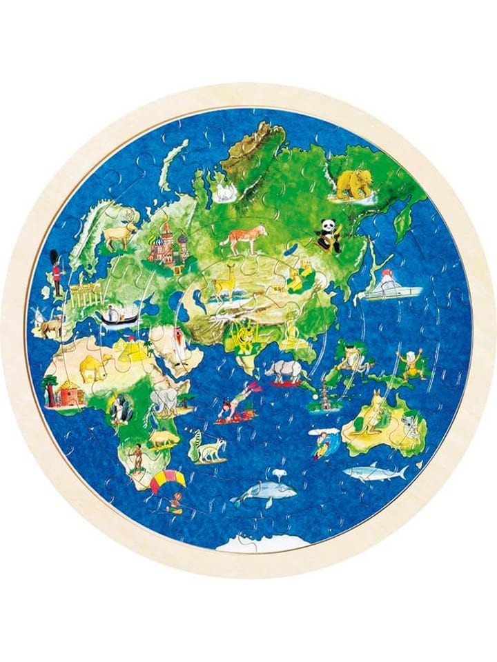 

Пазл-глобус с вставкой - для детей от 6 лет