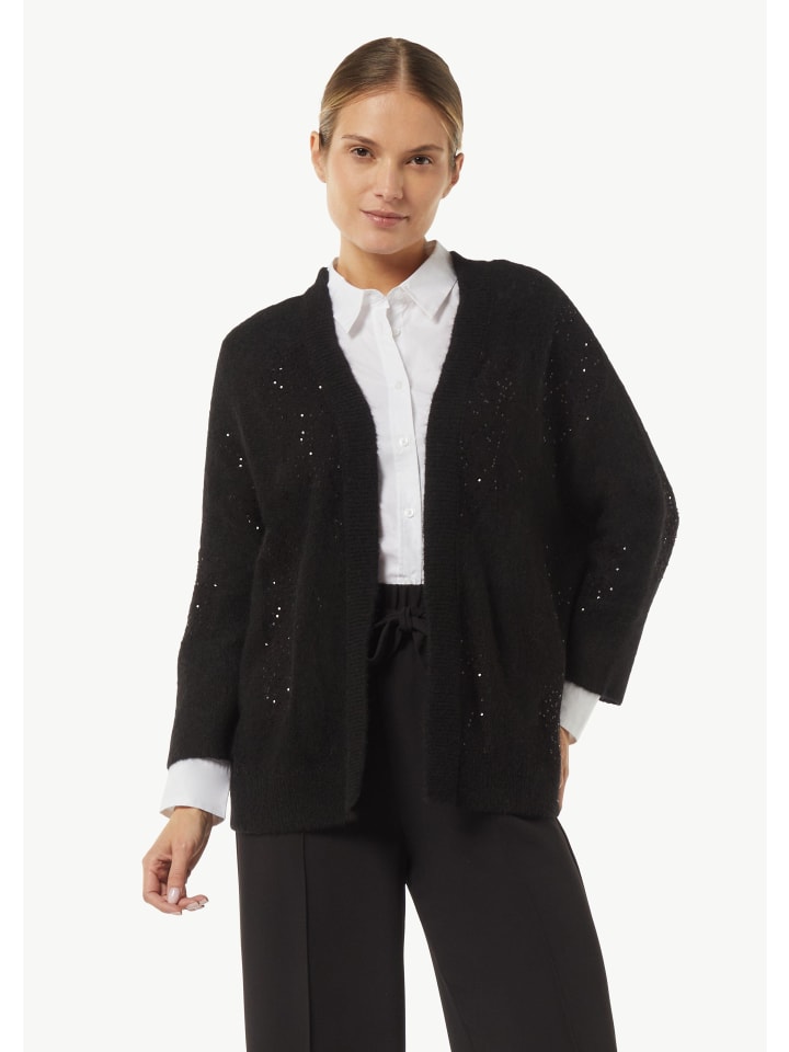 

Кардиган comma Strickjacke langarm, черный