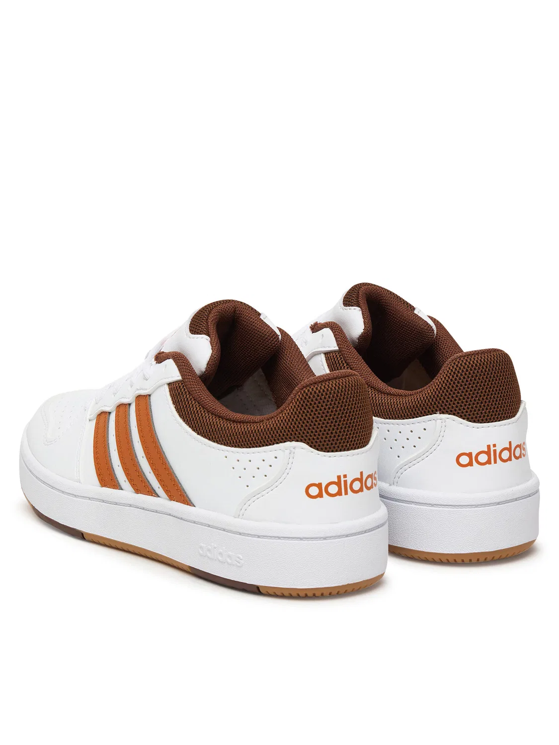 Кроссовки для мальчика Hoops Classic Adidas, белый — фото 3