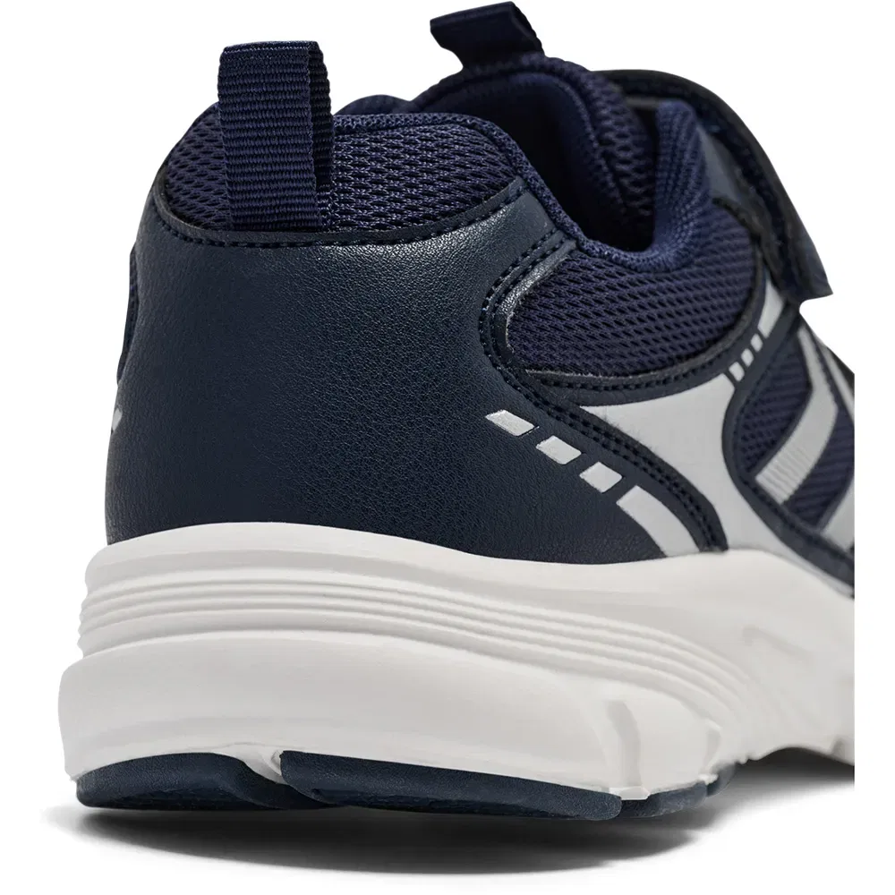 Детские кроссовки для девочек с эластичными шнурками Effort One VC Hummel, Blue — фото 3