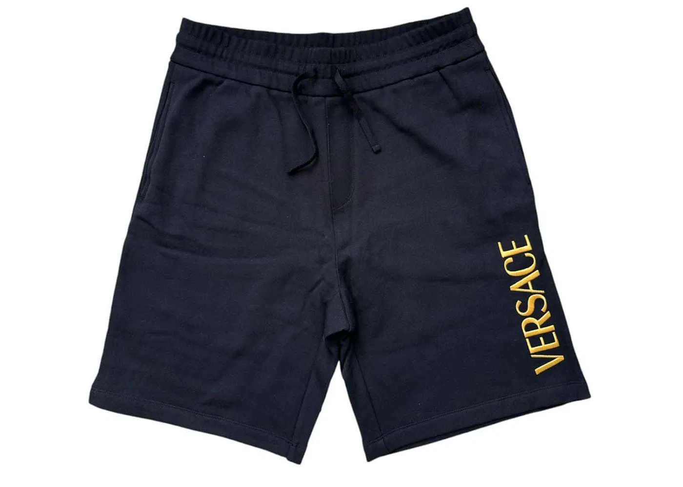 Мужские шорты с вышивкой Sweatshorts Versace, Black