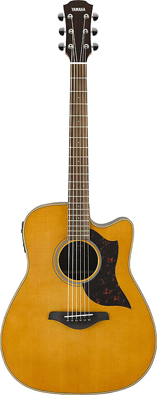 

Yamaha A1R Dreadnought Cutaway Электроакустическая Гитара - Vintage Natural A1R Dreadnought Cutaway Acoustic-Electric Guitar