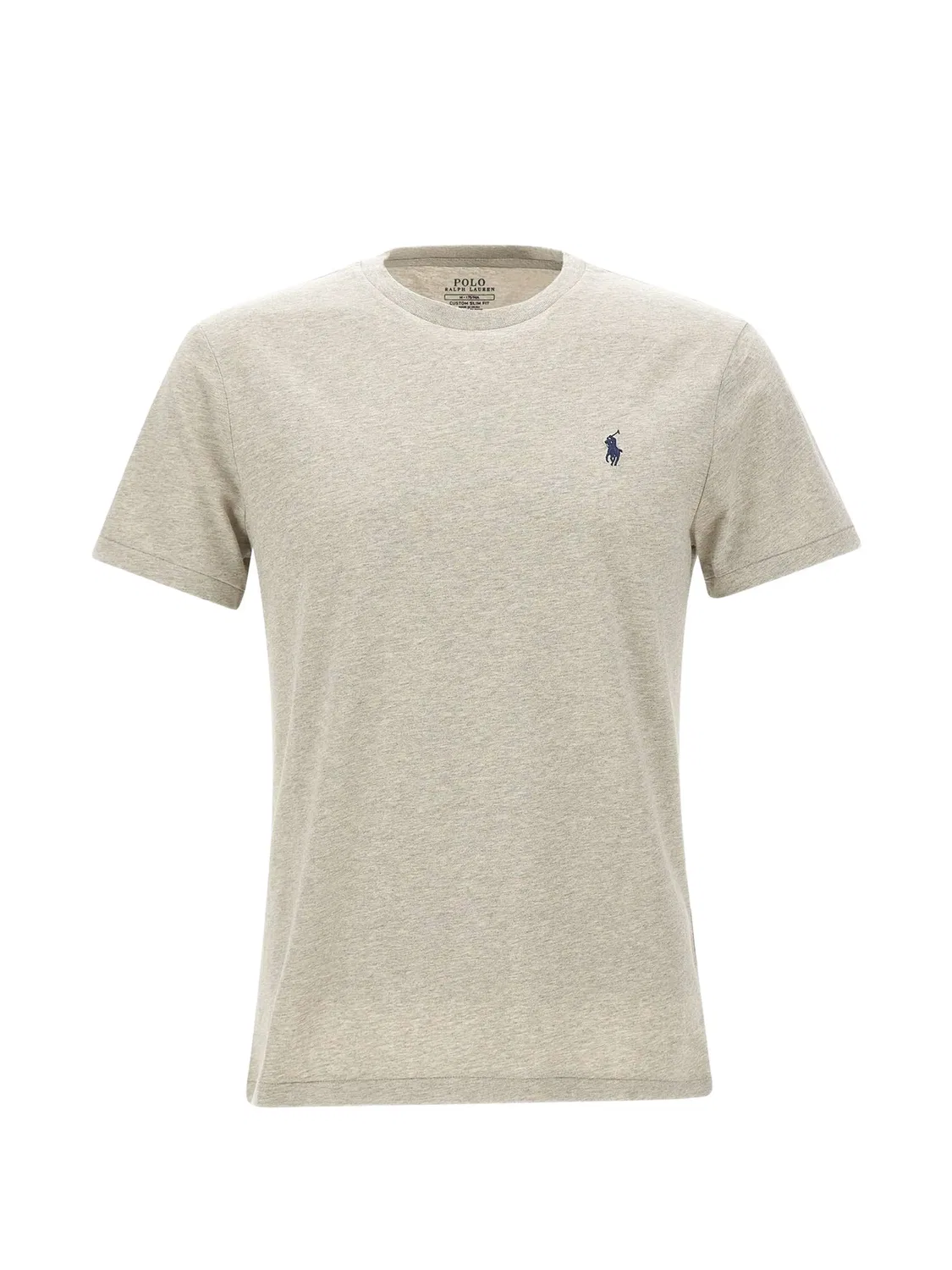 Футболка с вышивкой Pony серая Polo Ralph Lauren, серый