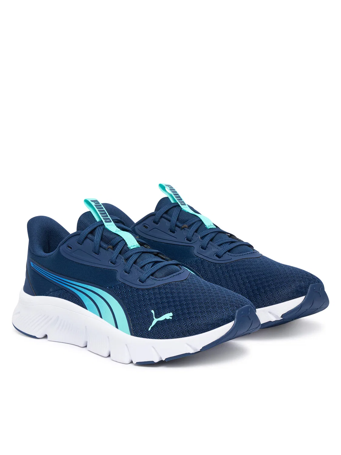 Кроссовки для мальчика Flex Focus Lite Mod Blaze Fade Jr Puma, темно-синий — фото 2