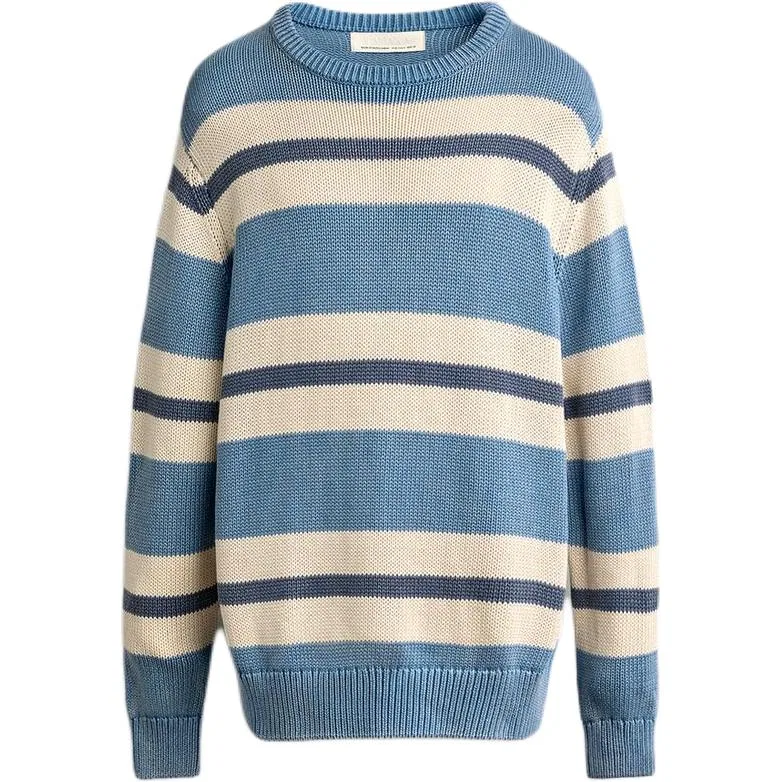 Мужской свитер с круглым вырезом Blue ZARA, Blue