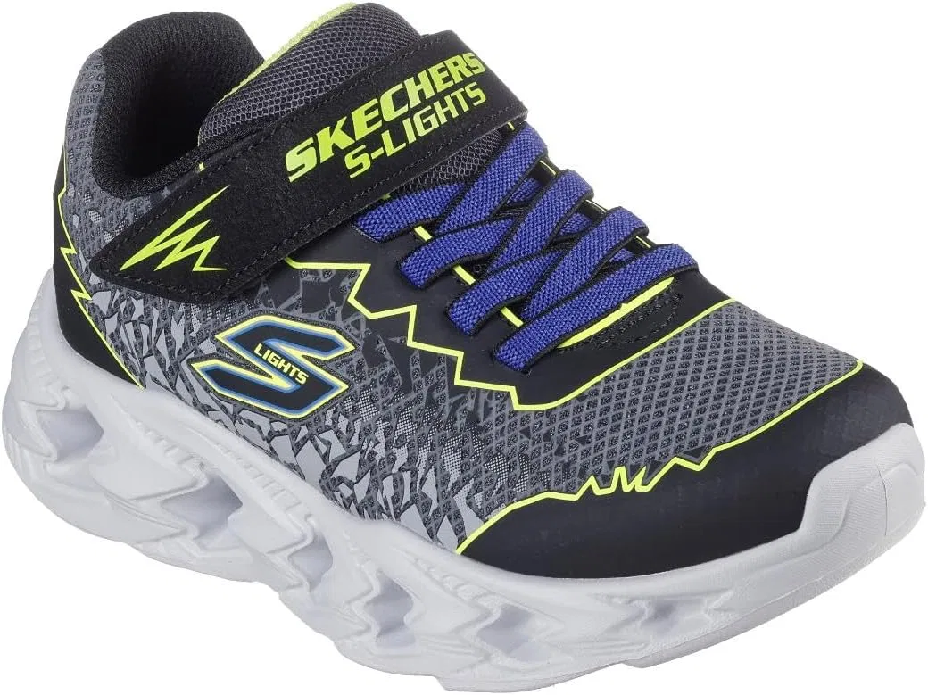 Детские кроссовки для мальчиков Vortex 2.0 Zorento Skechers, Black/Yellow — фото 2