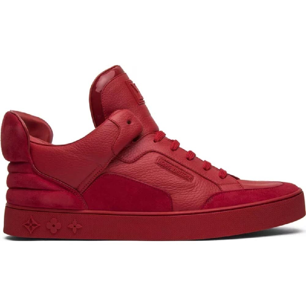 

Кроссовки Kanye West x Louis Vuitton Don, красный