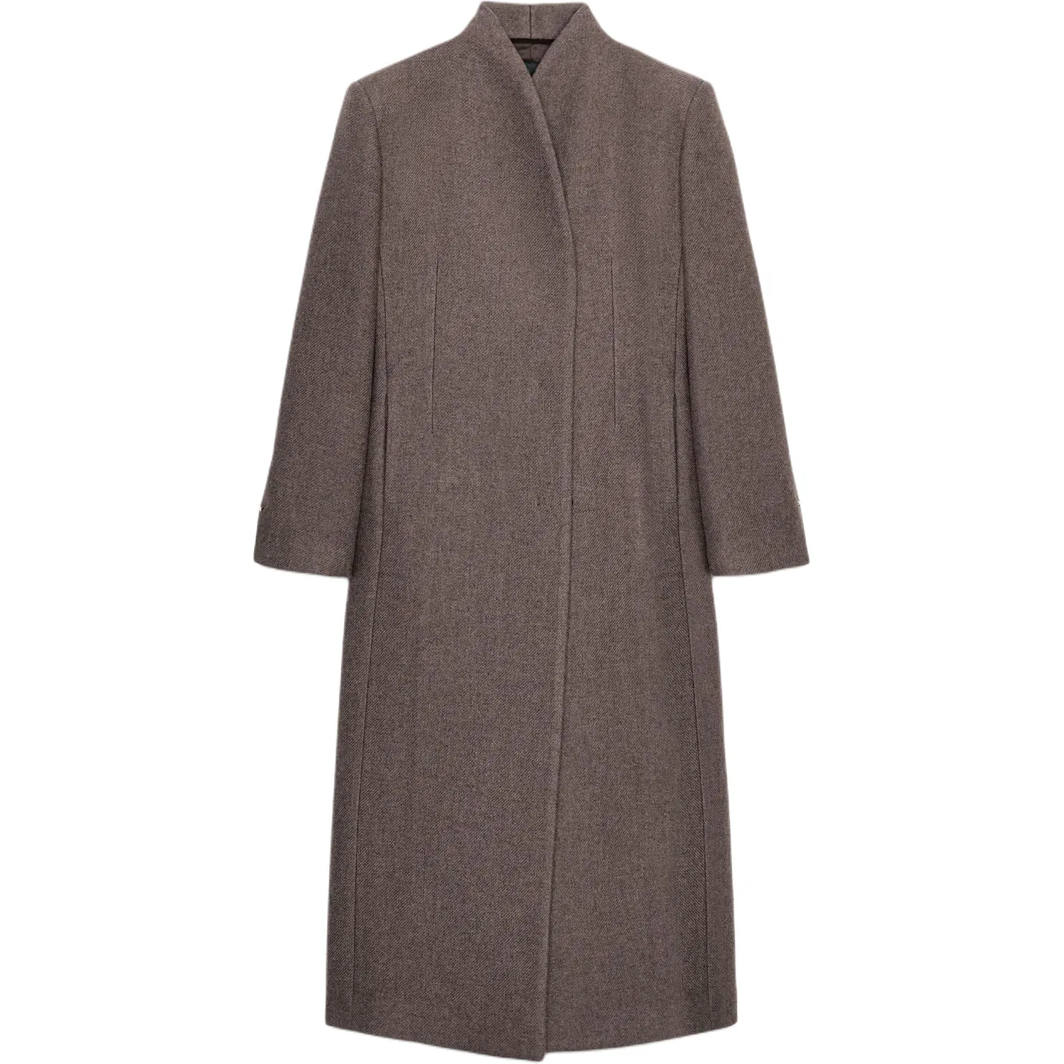 ZARA Женское пальто ZW Coats Brown