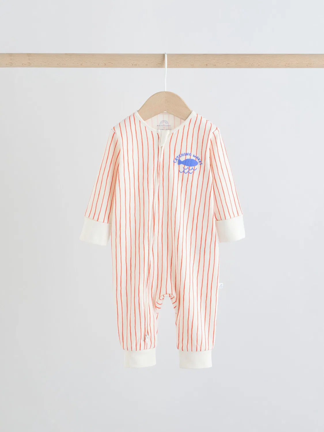 Комплект из 3 боди-слипов с двухсторонней застежкой-молнией, Blue Nautical Next — фото 4