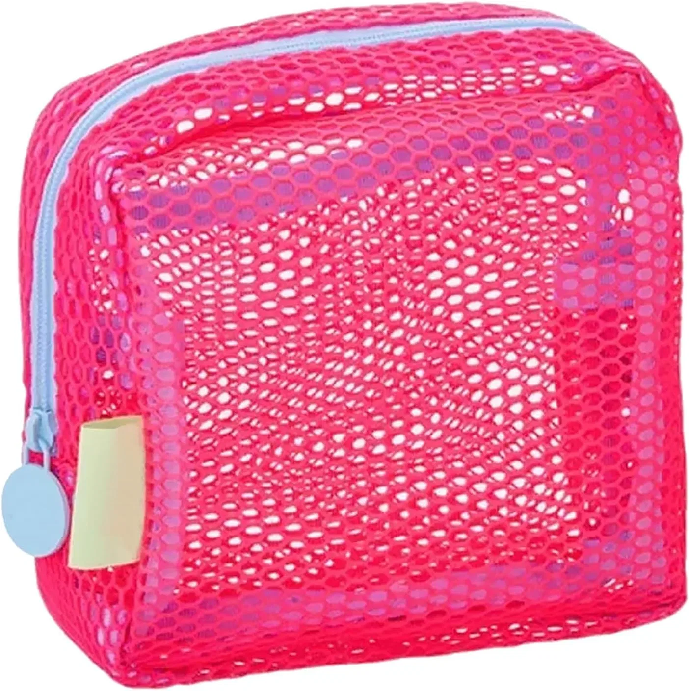 Сумка косметическая Mesh, Generic, 13x13x4 см, Pink-red