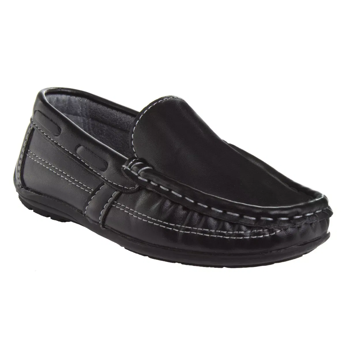 Детские ботинки для мальчиков slip-on с искусственной кожи Josmo Shoes, Black