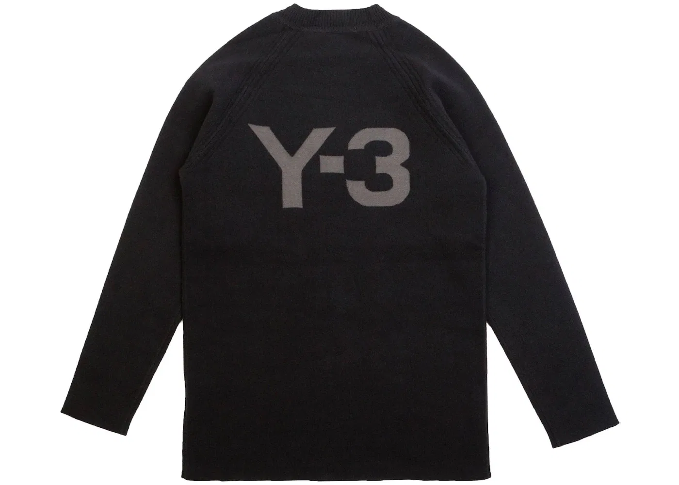 Мужской пуловер с длинным рукавом Y-3 Universal Felt Pullover Adidas, Black