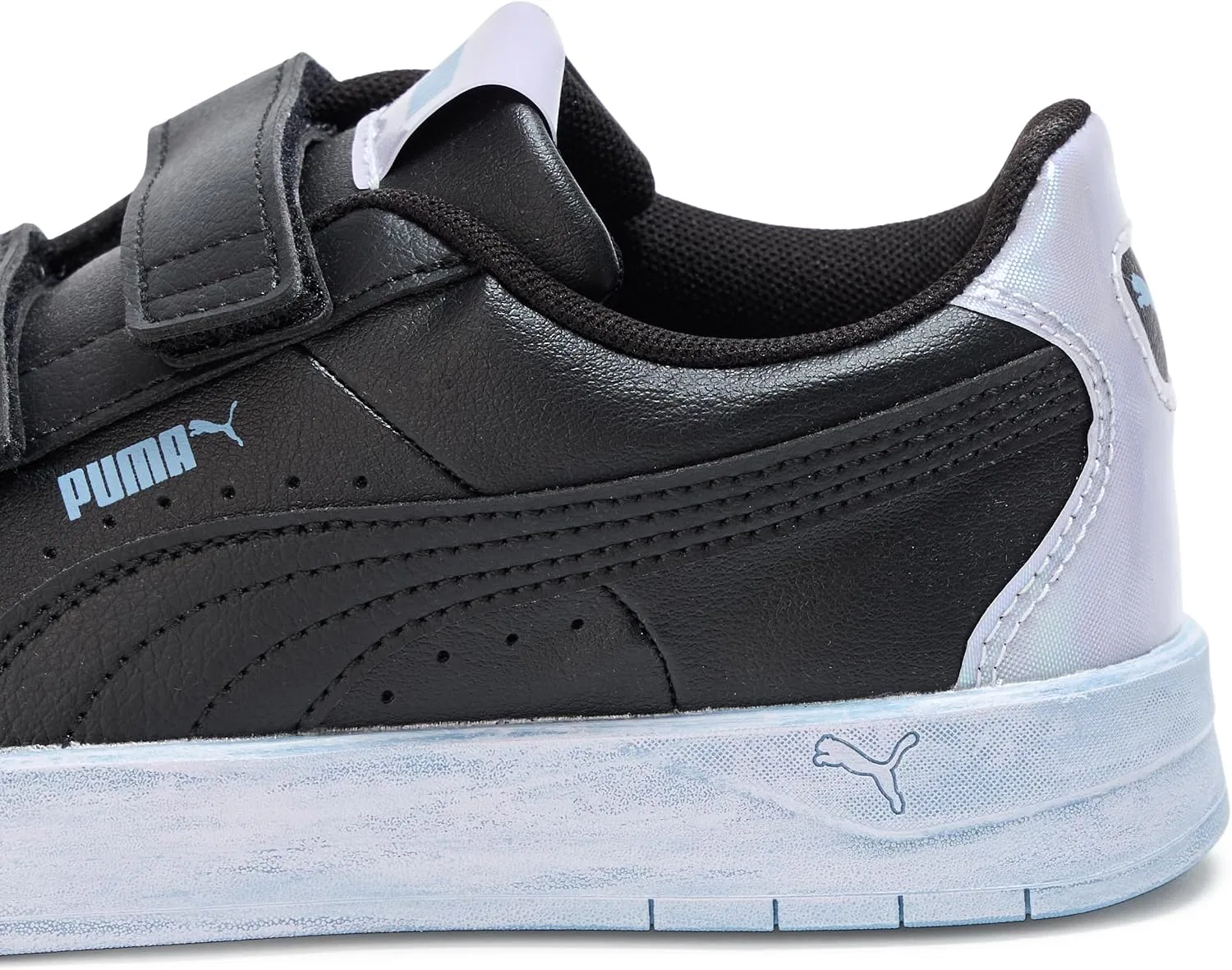 Детские кроссовки Jada Classic Space Belle V Ps PUMA, Puma Black-Lilac Crush-Cool Blue — фото 4
