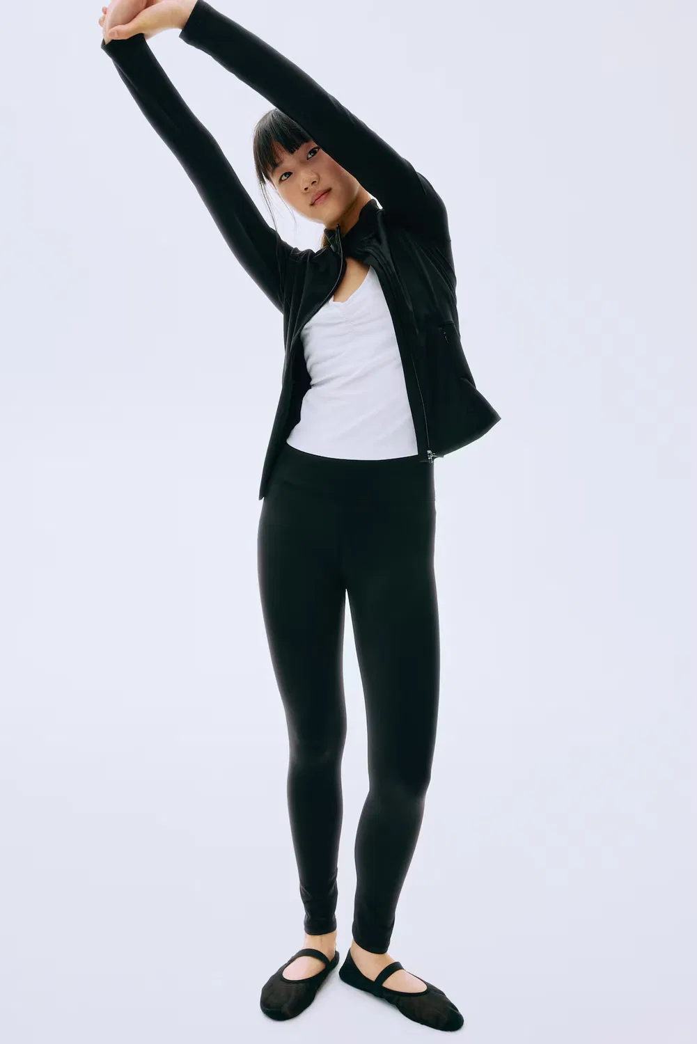 Спортивная куртка с технологией Drymove H&M, Schwarz — фото 2