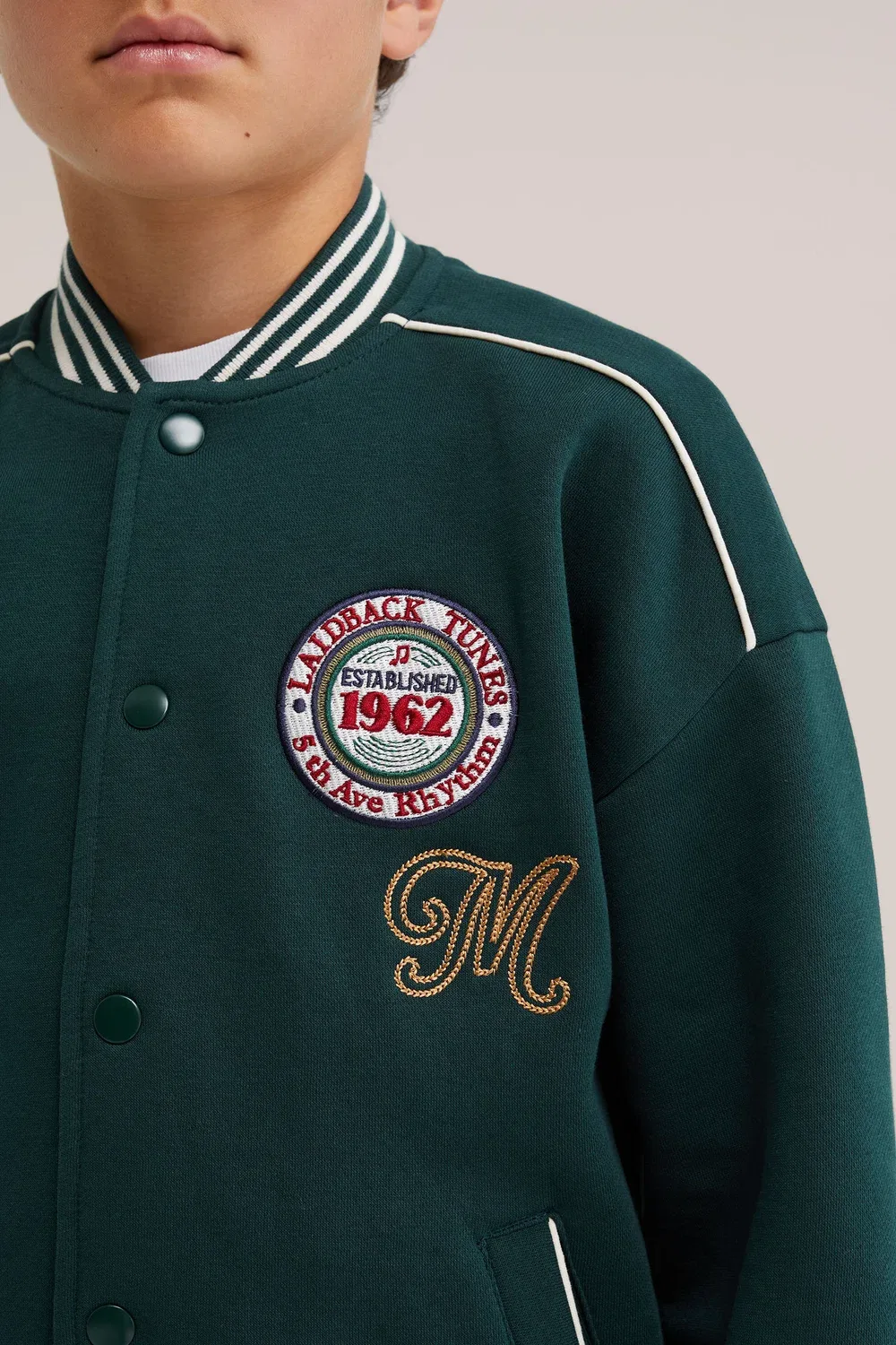 Куртка-Бомбер We Fashion, Dark Green — фото 2