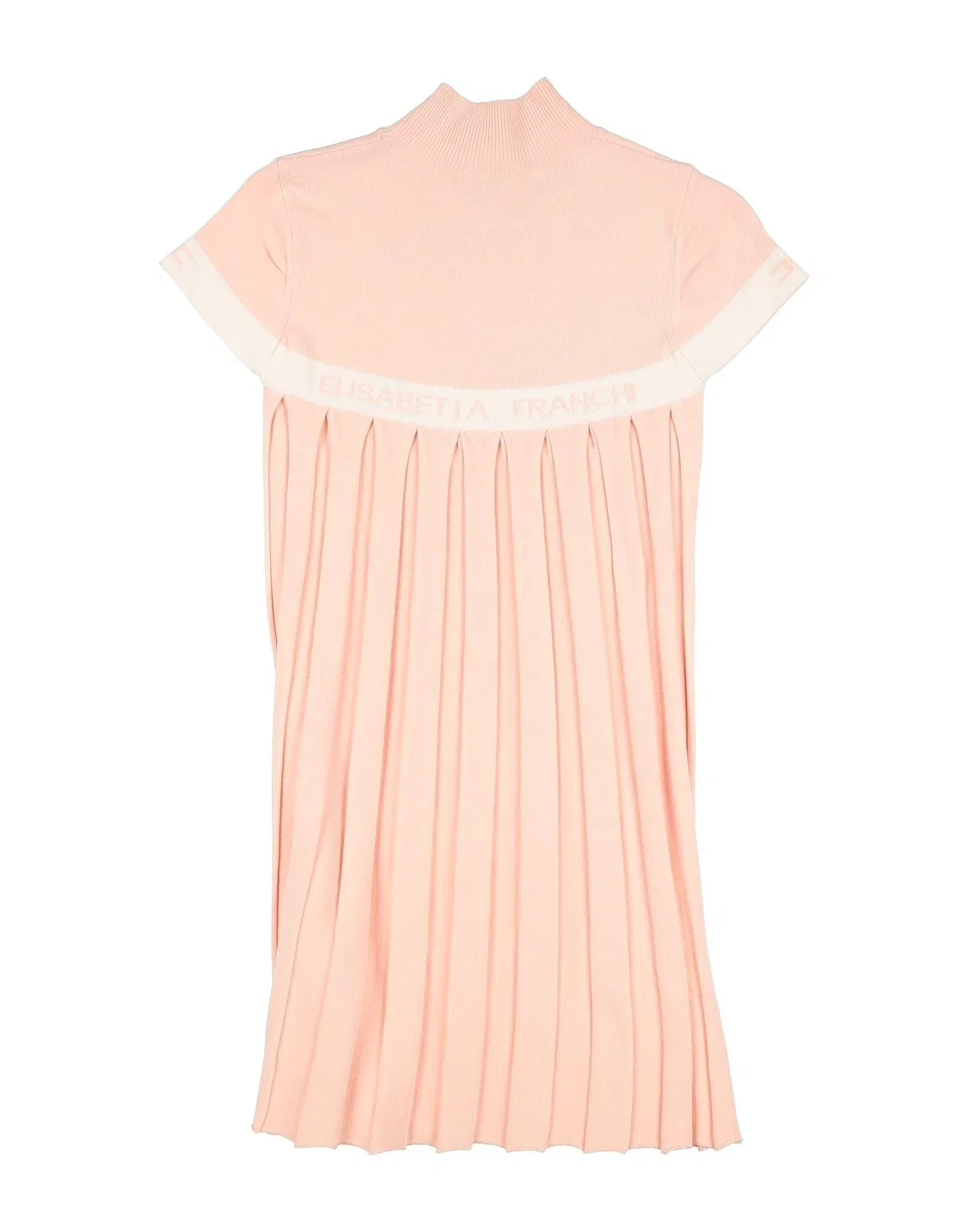 Детское платье для девочек с принтом La Mia Bambina Elisabetta Franchi, Light Pink — фото 2