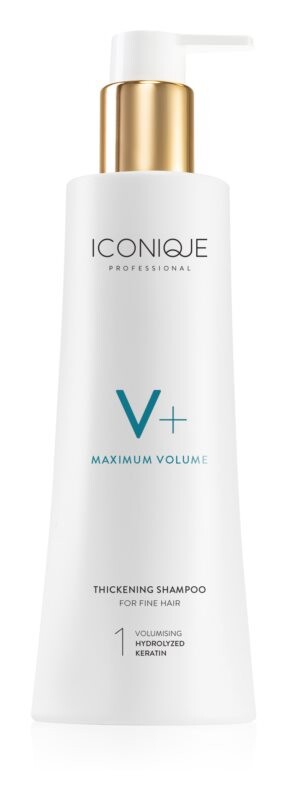 

Укрепляющий шампунь для объема волос ICONIQUE Maximum volume
