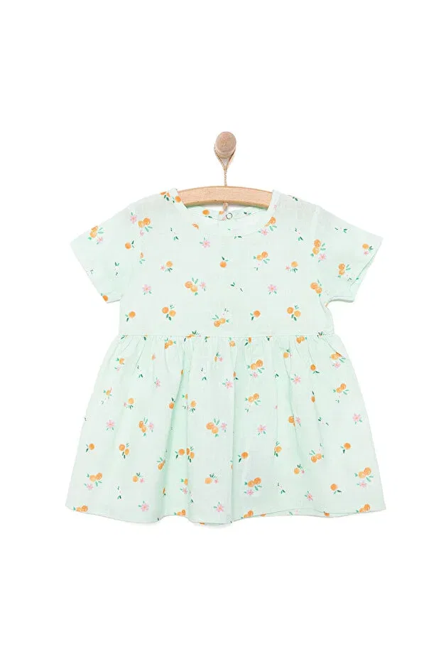 Детское платье для девочек с принтом Hellobaby Ebebek Hello Baby, Light Blue