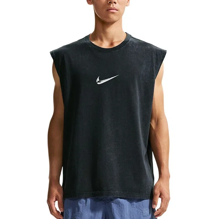 Мужской топ-майка без рукавов Nike, Black