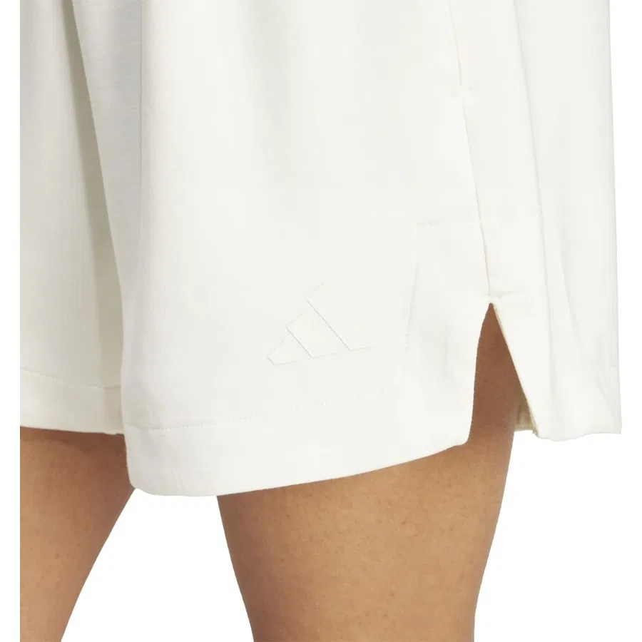 Шорты спортивные с эластичным поясом Soft Lux adidas, XL, Бежевый — фото 4