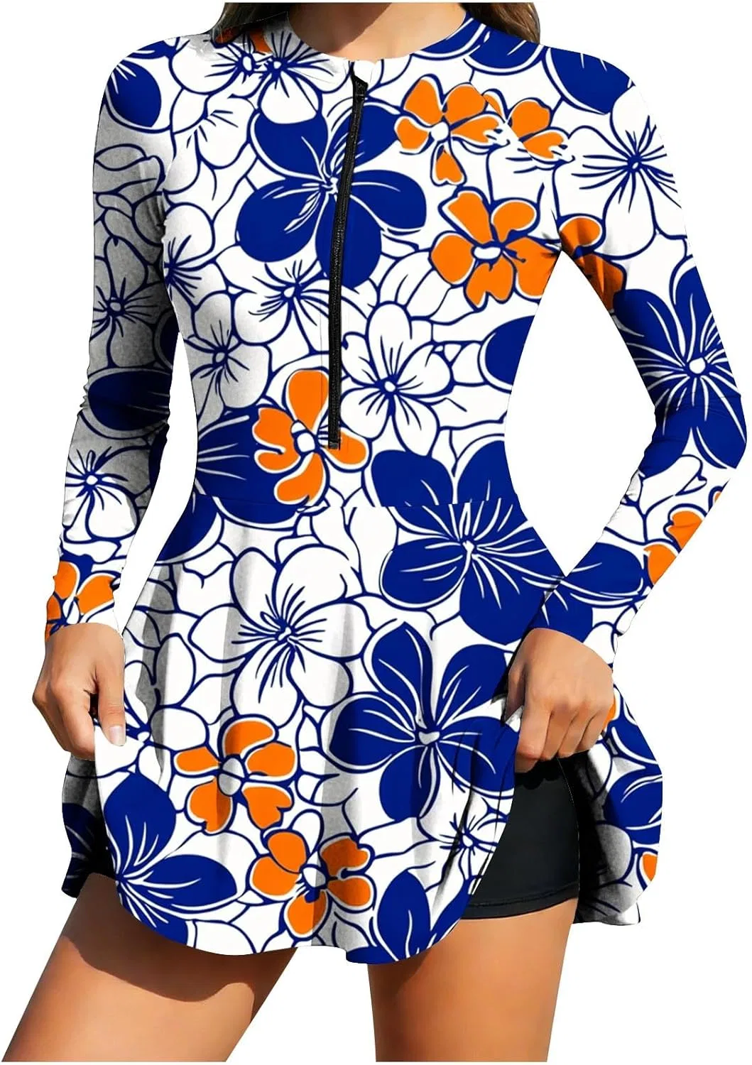 Женская танкини с цветочным принтом paThez, Multicolor